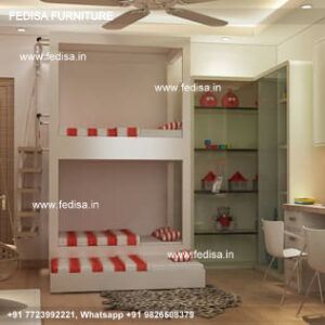 Kids Bedroom Design Bunk Bed Best Kids Room Ideas Model No - 7134