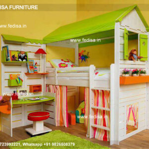 Kids Bedroom Design Bunk Bed Best Kids Room Ideas Model No - 7136