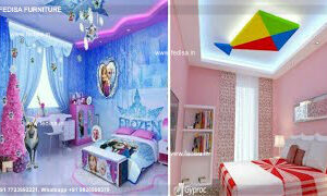 Kids Bedroom Design Bunk Bed Best Kids Room Ideas Model No - 7190