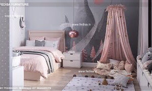 Kids Bedroom Design Bunk Bed Best Kids Room Ideas Model No - 7194
