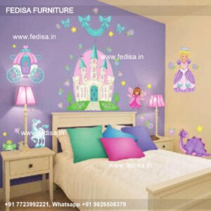 Kids Bedroom Design Bunk Bed Best Kids Room Ideas Model No - 7209
