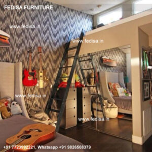 Kids Bedroom Design Bunk Bed Best Kids Room Ideas Model No - 7214