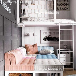 Kids Bedroom Design Bunk Bed Best Kids Room Ideas Model No - 7366