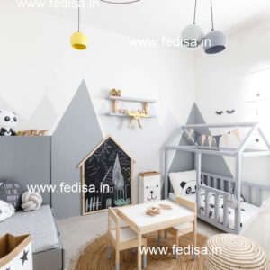 Kids Bedroom Design Bunk Bed Best Kids Room Ideas Model No - 7368