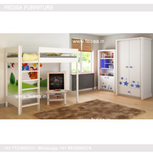 Kids Bedroom Design Bunk Bed Best Kids Room Ideas Model No - 7434