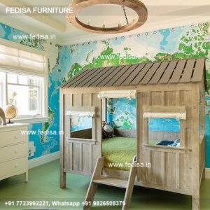 Kids Bedroom Design Bunk Bed Best Kids Room Ideas Model No - 7502