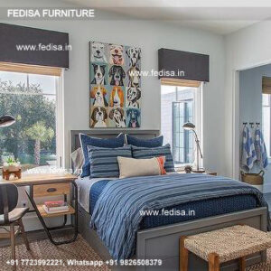 Kids Bedroom Design Bunk Bed Best Kids Room Ideas Model No - 7507