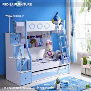 Kids Bedroom Design Bunk Bed Best Kids Room Ideas Model No - 7566