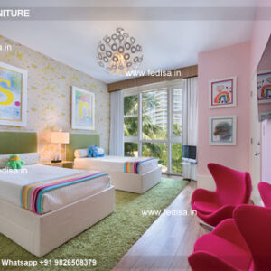 Kids Bedroom Design Bunk Bed Best Kids Room Ideas Model No - 7580