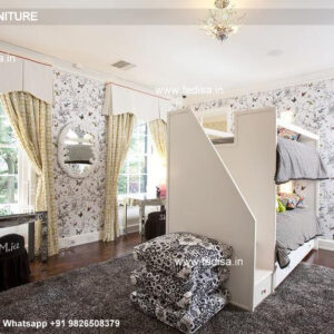 Kids Bedroom Design Bunk Bed Best Kids Room Ideas Model No - 7603