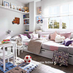 Kids Bedroom Design Bunk Bed Best Kids Room Ideas Model No - 7662