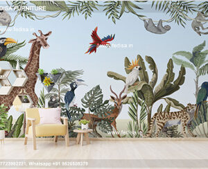 Kids Bedroom Design Bunk Bed Best Kids Room Ideas Model No - 7708