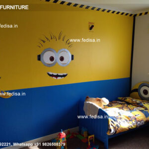 Kids Bedroom Design Bunk Bed Best Kids Room Ideas Model No - 7908