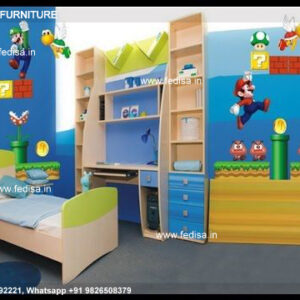 Kids Bedroom Design Bunk Bed Best Kids Room Ideas Model No - 7909