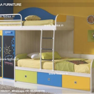 Kids Bedroom Design Bunk Bed Best Kids Room Ideas Model No - 7934