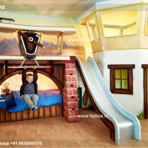Kids Bedroom Design Bunk Bed Best Kids Room Ideas Model No - 7947