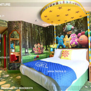 Kids Bedroom Design Bunk Bed Best Kids Room Ideas Model No - 8002