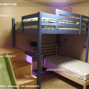 Kids Bedroom Design Bunk Bed Best Kids Room Ideas Model No - 8004