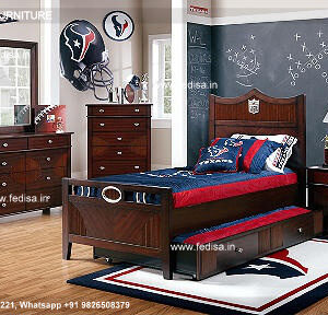 Kids Bedroom Design Bunk Bed Best Kids Room Ideas Model No - 8005