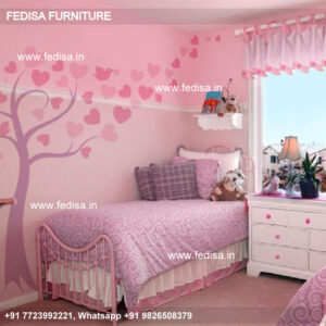 Kids Bedroom Design Bunk Bed Best Kids Room Ideas Model No - 8010