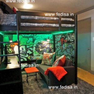 Kids Bedroom Design Bunk Bed Best Kids Room Ideas Model No - 8014