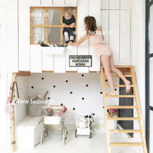 Kids Bedroom Design Bunk Bed Best Kids Room Ideas Model No - 8054