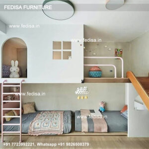Kids Bedroom Design Bunk Bed Best Kids Room Ideas Model No - 8080