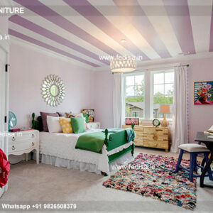 Kids Bedroom Design Bunk Bed Best Kids Room Ideas Model No - 8115