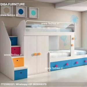 Kids Bedroom Design Bunk Bed Best Kids Room Ideas Model No - 8132
