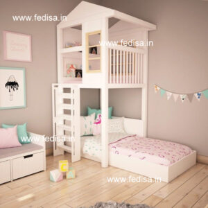 Kids Bedroom Design Bunk Bed Best Kids Room Ideas Model No - 8140