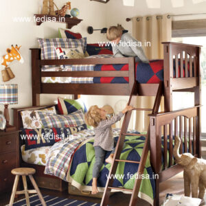 Kids Bedroom Design Bunk Bed Best Kids Room Ideas Model No - 8144