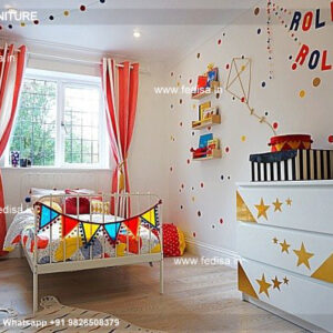 Kids Bedroom Design Bunk Bed Best Kids Room Ideas Model No - 8173