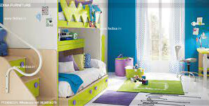 Kids Bedroom Design Bunk Bed Best Kids Room Ideas Model No - 8176