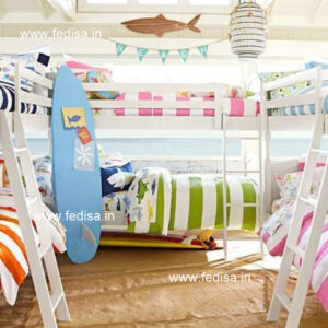 Kids Bedroom Design Bunk Bed Best Kids Room Ideas Model No - 8182