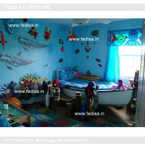 Kids Bedroom Design Bunk Bed Best Kids Room Ideas Model No - 8210