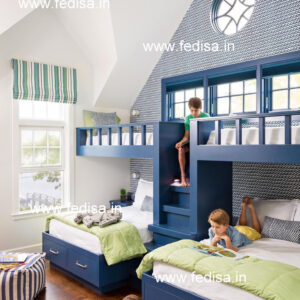 Kids Bedroom Design Bunk Bed Best Kids Room Ideas Model No - 8225