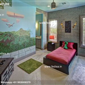 Kids Bedroom Design Bunk Bed Best Kids Room Ideas Model No - 8263