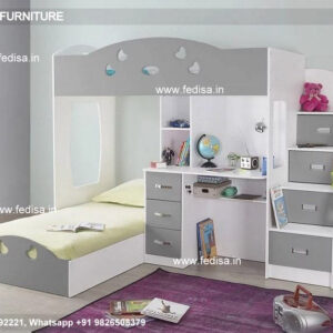 Kids Bedroom Design Bunk Bed Best Kids Room Ideas Model No - 8293
