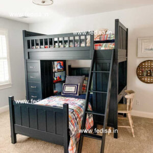 Kids Bedroom Design Bunk Bed Best Kids Room Ideas Model No - 8301