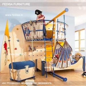 Kids Bedroom Design Bunk Bed Best Kids Room Ideas Model No - 8307