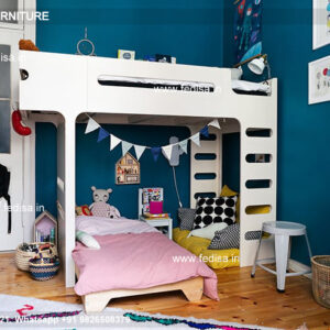 Kids Bedroom Design Bunk Bed Best Kids Room Ideas Model No - 8308