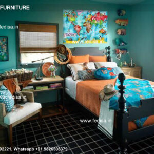 Kids Bedroom Design Bunk Bed Best Kids Room Ideas Model No - 8311