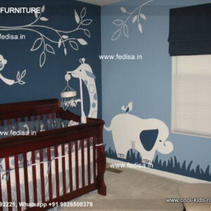 Kids Bedroom Design Bunk Bed Best Kids Room Ideas Model No - 8318