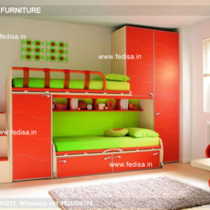 Kids Bedroom Design Bunk Bed Best Kids Room Ideas Model No - 8343