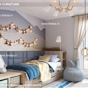 Kids Bedroom Design Bunk Bed Best Kids Room Ideas Model No - 8359