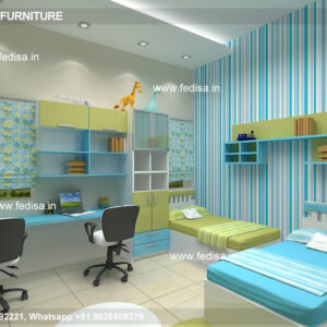 Kids Bedroom Design Bunk Bed Best Kids Room Ideas Model No - 8428