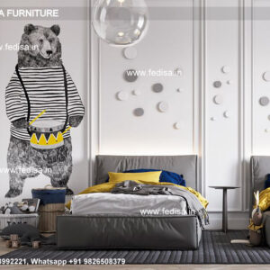 Kids Bedroom Design Bunk Bed Best Kids Room Ideas Model No - 8497