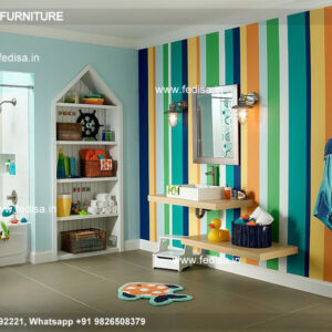 Kids Bedroom Design Bunk Bed Best Kids Room Ideas Model No - 8642