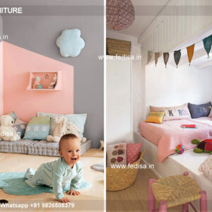 Kids Bedroom Design Bunk Bed Best Kids Room Ideas Model No - 8733