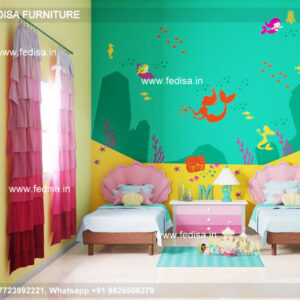 Kids Bedroom Design Bunk Bed Best Kids Room Ideas Model No - 9019